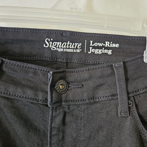 Men's Black Slim Jeans - Picture 2 of 8